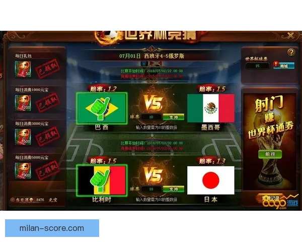 世界杯赛事比分精准预测指南助你赢得竞猜乐趣满满